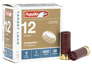 Aguila Competition, Aguila 1chb1306 12ga 2.75  9   1oz           25/10