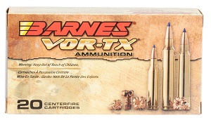 Barnes Bullets Vor-tx, Brns 30816 Bb308w3     308       130 Ttsx Bt 20/10