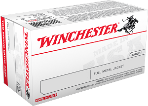 Winchester Ammo Usa, Win Usa380vp  380         95 Fmj            100/05
