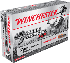 Winchester Ammo Deer Season Xp, Win X7ds          7mm    140ep Deer          20/10